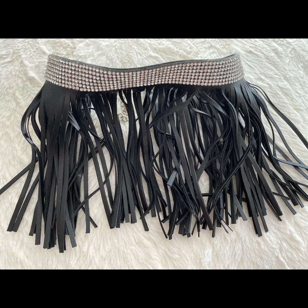 Black Rhinestone Chocker !